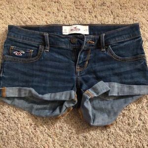 Hollister Lowrise Dark Blue shorts